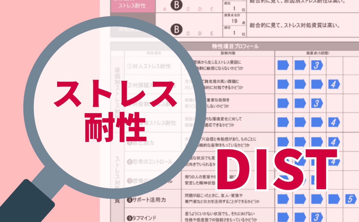 ストレス耐性 DIST